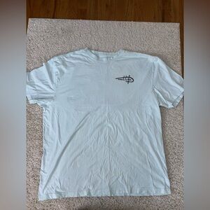 Men's 2Xl Light Blue Reel Life Short Sleeve Tee